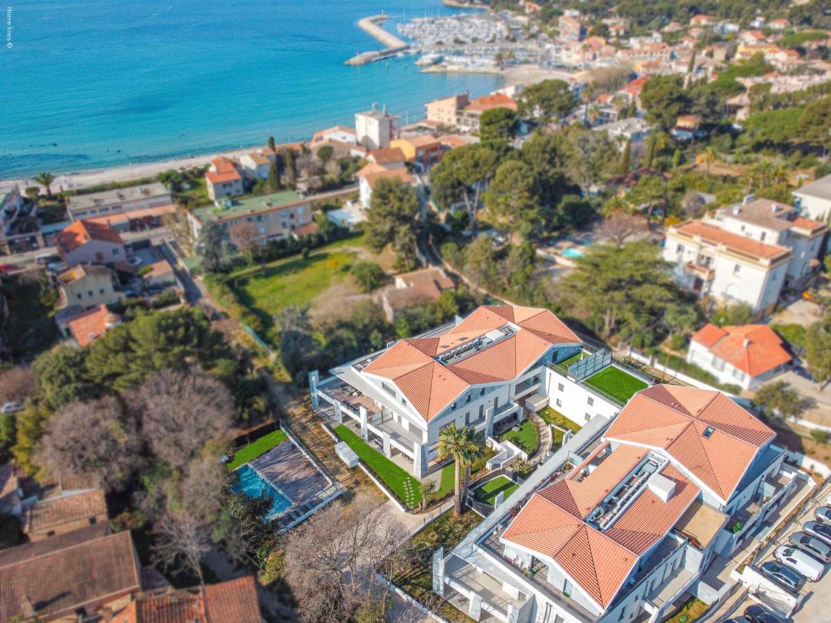 Apartment T4 Neuf - Jardin-terrasse Et Piscine - Acces Direct Plages Et Centre Village - App C 12 Saint-Cyr-sur-Mer